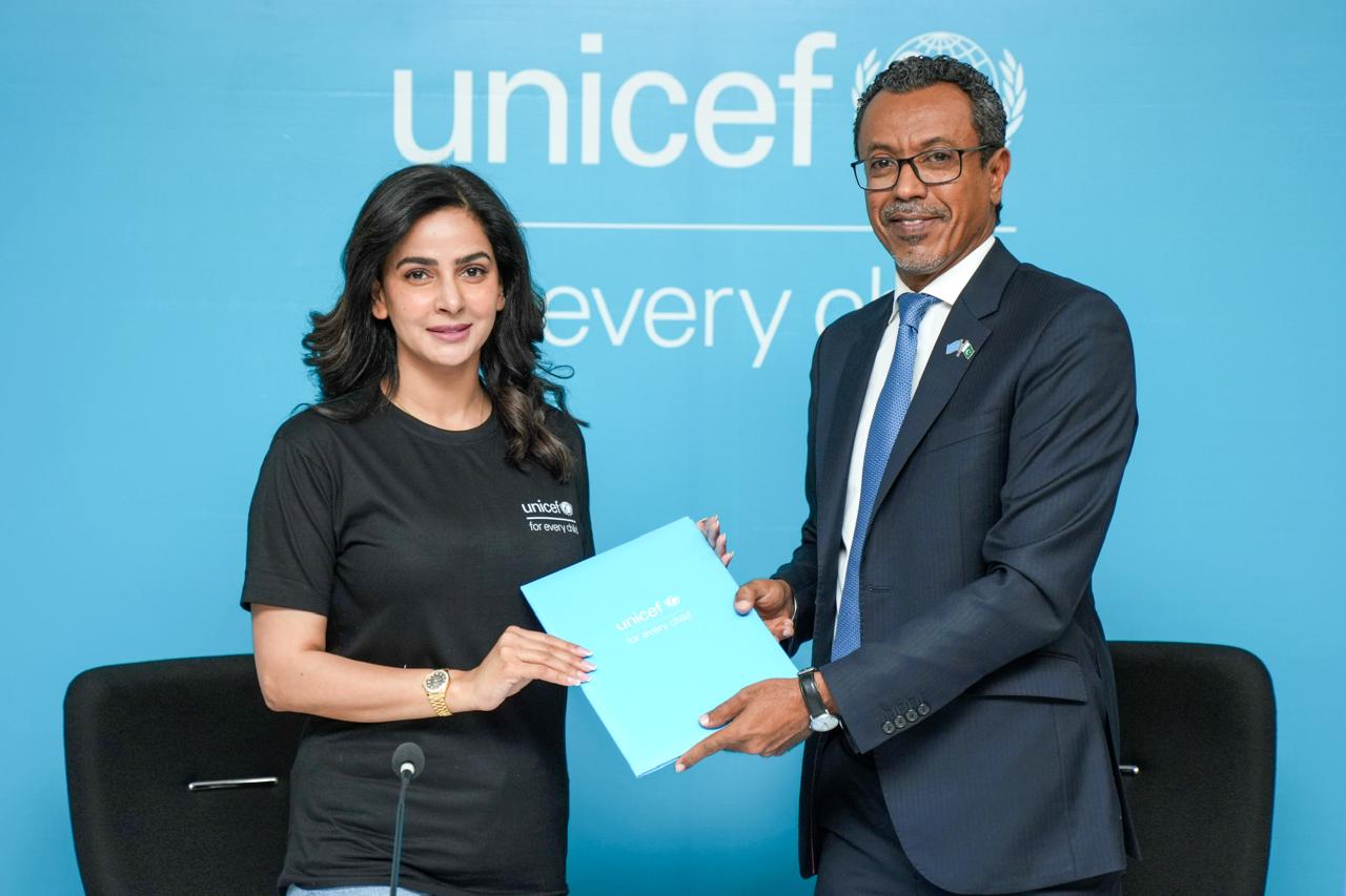 Saba Qamar Named UNICEF Pakistan’s First National Ambassador for Child Rights