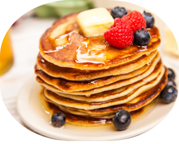 Moong Dal Pancake with Mint Yoghurt Dip 