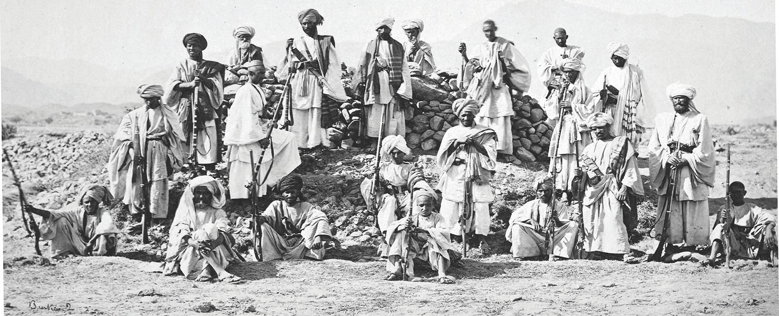 Historic Photo of formation of different agencies of tribal areas