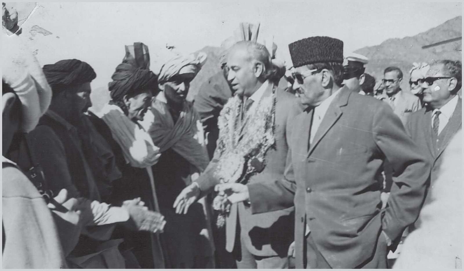 PM Zulfiqar Ali Bhutto visited Razmak Camp 1973