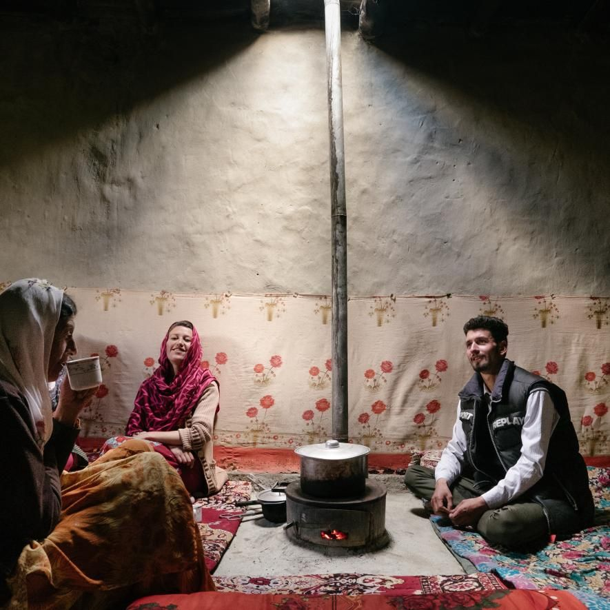 File Photo with tent lifestyle