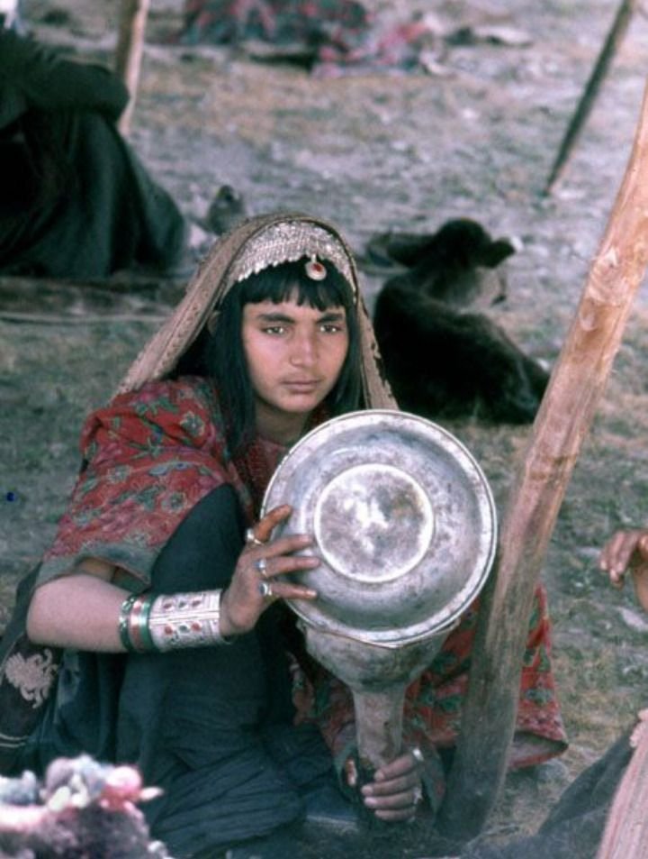 File Photo : Girl of Kuchi Tribe in traditional gear