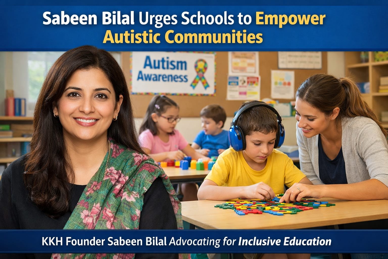 Sabeen Bilal Urges Schools to Empower Autistic Communities